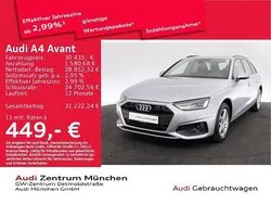 Florettsilber metallic Gebraucht 2023 Audi A4 Kombi | 30.433 € (Guter Preis)