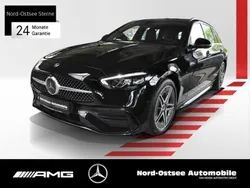Schwarz Gebraucht 2024 Mercedes C220 AMG Limousine | 41.890 € (Guter Preis)