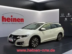 Weiß Gebraucht 2017 Honda Civic Elegance Kombi | 15.779 € (Fairer Preis)