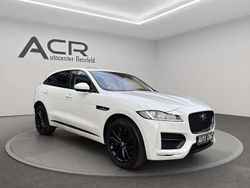 Weiß Gebraucht 2018 Jaguar F-Pace R-Sport SUV | 23.990 € (Fairer Preis)