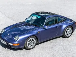 Violett metallic Gebraucht 1996 Porsche 993 Cabrio | 300.000 €