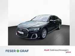 Mythosschwarz metallic Gebraucht 2024 Audi A8 Ambiente Limousine | 65.890 € (Guter Preis)