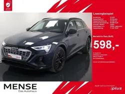 Plasmablau Gebraucht 2024 Audi Q8 e-tron S-Line SUV | 66.845 € (Etwas zu teuer)