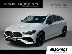 Weiß Gebraucht 2024 Mercedes CLA250e Shooting Brake AMG line Kombi | 39.850 € (Teuer)