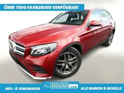 Hyacinthrot metallic Gebraucht 2017 Mercedes GLC220 AMG line SUV | 27.952 € (Fairer Preis)