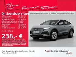 Kieselgrau Gebraucht 2023 Audi Q4 Sportback e-tron Comfort SUV | 29.441 € (Fairer Preis)