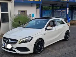 Weiß Gebraucht 2017 Mercedes A180 AMG line Limousine | 18.900 € (Etwas zu teuer)