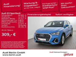 Turboblau Gebraucht 2022 Audi Q3 S-Line SUV | 44.900 € (Teuer)