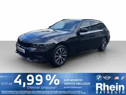 Schwarz Gebraucht 2021 BMW 318 Sport Line Kombi | 21.940 € (Fairer Preis)