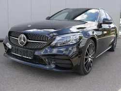 Schwarz Gebraucht 2019 Mercedes C400 AMG line Limousine | 30.990 € (Fairer Preis)