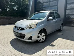 Silber Gebraucht 2015 Nissan Micra Visia Kleinwagen | 5.600 € (Fairer Preis)