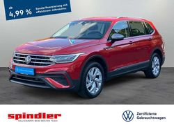 Kings red metallic Gebraucht 2022 VW Tiguan Allspace Life SUV | 30.880 € (Etwas zu teuer)