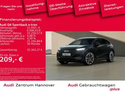 Schwarz Gebraucht 2022 Audi Q4 Sportback e-tron Sport SUV | 31.950 € (Etwas zu teuer)