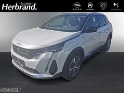 Lack weiss perlglänzend/metall Gebraucht 2021 Peugeot 3008 Allure SUV | 25.390 € (Fairer Preis)