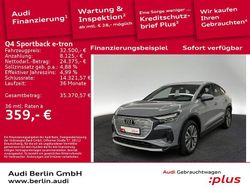 Kieselgrau Gebraucht 2022 Audi Q4 Sportback e-tron SUV | 32.500 € (Fairer Preis)
