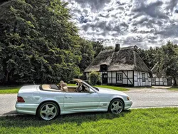 Weiß Gebraucht 2000 Mercedes SL500 AMG Cabrio | 31.999 € (Superpreis)