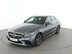 Grau Gebraucht 2019 Mercedes C180 AMG line Limousine | 28.390 € (Etwas zu teuer)