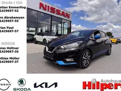 Black (metallic) Gebraucht 2017 Nissan Micra N-Connecta Kleinwagen | 8.990 € (Fairer Preis)