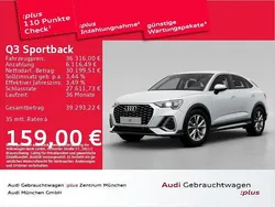 Gletscherweiß metallic Gebraucht 2024 Audi Q3 Sportback S-Line SUV | 36.316 € (Guter Preis)