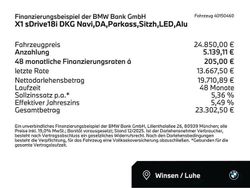 Schwarz (schwarz) Gebraucht 2019 BMW X1 Advantage SUV | 23.450 € (Fairer Preis)