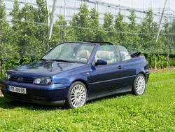 Blau Gebraucht 1998 VW Golf Cabriolet Cabrio | 3.600 € (Fairer Preis)