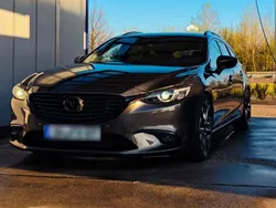 Schwarz Gebraucht 2017 Mazda 6 Sports-Line Kombi | 15.000 € (Teuer)