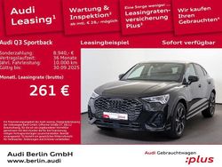 Mythosschwarz metallic Gebraucht 2024 Audi Q3 Sportback S-Line SUV | 48.400 € (Teuer)