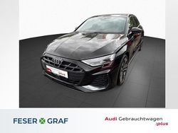 Mythosschwarz metallic Gebraucht 2024 Audi A3 Sportback S-Line Kleinwagen | 33.900 € (Superpreis)