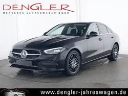 Obsidianschwarz metallic Gebraucht 2024 Mercedes C180 Avantgarde Limousine | 38.990 € (Fairer Preis)