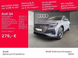 Kieselgrau Gebraucht 2022 Audi Q4 e-tron Comfort SUV | 28.950 € (Superpreis)