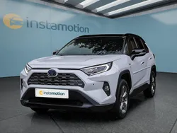 Weiß Gebraucht 2019 Toyota RAV4 Hybrid SUV | 31.799 € (Teuer)
