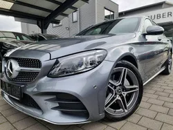 Grau Gebraucht 2019 Mercedes C220 AMG Limousine | 26.999 € (Etwas zu teuer)