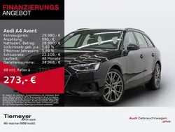 Brillantschwarz Gebraucht 2024 Audi A4 Basis Kombi | 29.980 € (Guter Preis)