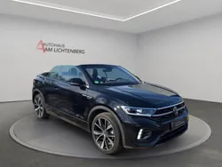 Schwarz Gebraucht 2023 VW T-Roc Cabriolet R-line Cabrio | 35.490 € (Fairer Preis)