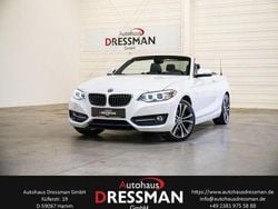 Mineralweiss Gebraucht 2016 BMW 220 Sport Line Cabrio | 17.549 € (Guter Preis)