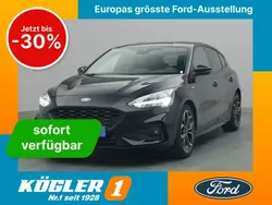 Schwarz Gebraucht 2022 Ford Focus ST-Line X Limousine | 21.970 € (Teuer)