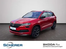 Velvetrot premium metallic (metallic) Gebraucht 2022 Skoda Karoq SportLine SUV | 22.390 € (Fairer Preis)