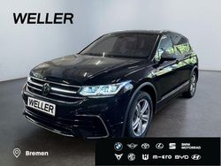 Schwarz Gebraucht 2022 VW Tiguan Allspace R-line SUV | 39.480 € (Fairer Preis)