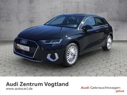 Mythosschwarz metallic Gebraucht 2024 Audi A3 Sportback Advanced Plus Limousine | 27.980 € (Guter Preis)