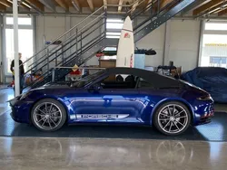 Blau Gebraucht 2021 Porsche 911 Carrera 4 Cabriolet Cabrio | 135.000 € (Fairer Preis)