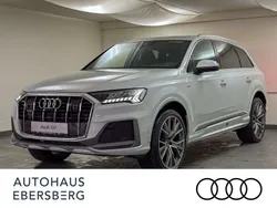 Gletscherweiß metallic Gebraucht 2023 Audi Q7 S-Line SUV | 83.950 € (Teuer)