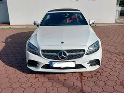 Weiß Gebraucht 2019 Mercedes C180 AMG line Cabrio | 29.999 € (Fairer Preis)