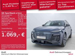 Plasmablau metallic Gebraucht 2025 Audi Q6 e-tron S-Line SUV | 87.989 €