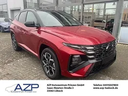 Ultimate red / abyss black Neu 2025 Hyundai Tucson N Line SUV | 36.980 € (Fairer Preis)