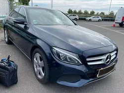 Blau Gebraucht 2017 Mercedes C250 Avantgarde Limousine | 16.999 € (Fairer Preis)