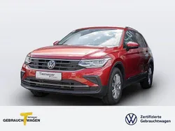 Rot Gebraucht 2021 VW Tiguan Active SUV | 26.330 € (Guter Preis)
