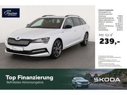 Weiss Gebraucht 2021 Skoda Superb SportLine Kombi | 26.380 € (Fairer Preis)