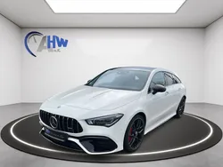 Weiß Gebraucht 2020 Mercedes CLA45 AMG Shooting Brake AMG Kombi | 44.970 € (Guter Preis)