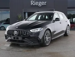 Schwarz Gebraucht 2024 Mercedes C43 AMG AMG Limousine | 60.599 € (Fairer Preis)