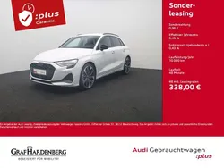 Weiß Gebraucht 2024 Audi A3 Sportback S-Line Limousine | 38.980 € (Guter Preis)